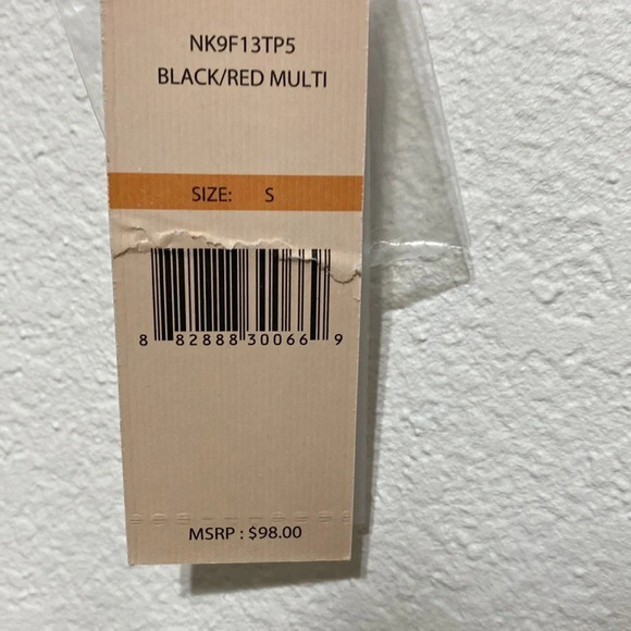 Nanette Lepore NWT Black Grey Multi Long Sleeves Double Knit Tunic Top Size S - Picture 4 of 4